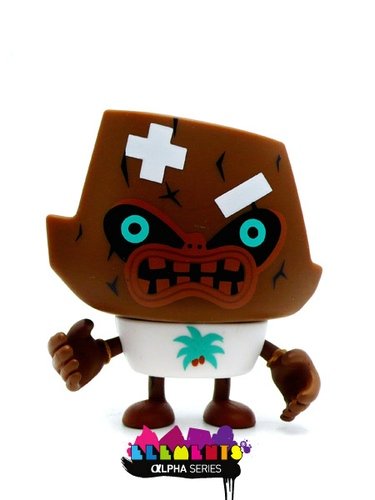 Alpha Series: Run figure by Run, produced by Artoyz Originals. Front view.