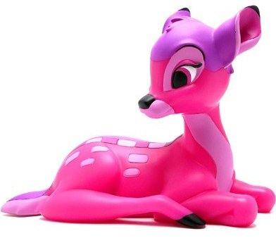 Bambi - Fancy Edition figure by Disney, produced by Artoyz Originals X Leblon Delienne. Front view.