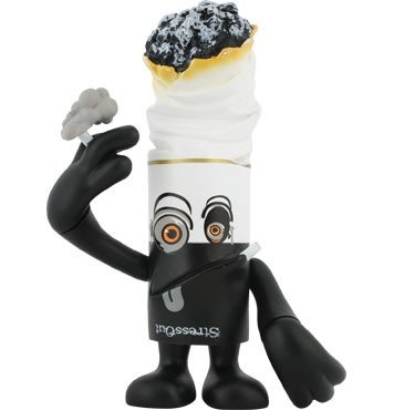 Stressout : Version 1  figure by Alex Lau . Front view.