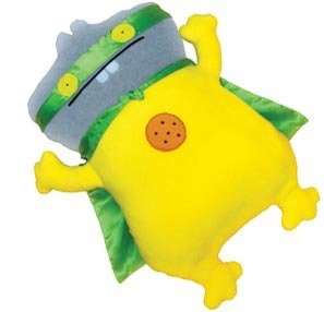 Power Babo - SDCC 2012 figure by David Horvath X Sun-Min Kim, produced by Pretty Ugly Llc.. Front view.