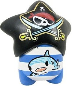 Tokidoki Kaniza figure by Simone Legno (Tokidoki), produced by Toyqube. Front view.