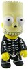 Bart Simpson Qee 10" - Bone, Skeleton Mask 2