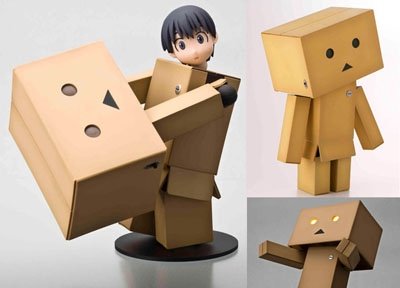 Danboard figure by Enoki Tomohide, produced by Kaiyodo. Front view.