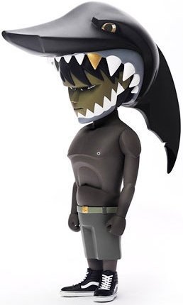 Jaws - Rotofugi  figure by Mark Landwehr, produced by Coarsetoys. Front view.