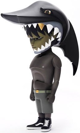Jaws - Rotofugi figure by Mark Landwehr, produced by Coarsetoys. Front view.