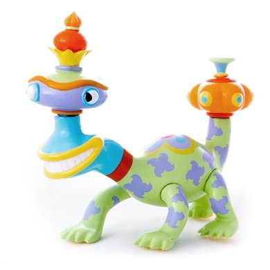 Turrets figure by Jim Woodring, produced by Sony Creative. Front view.