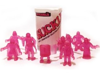 S.U.C.K.L.E 10 Piece Set Sucklord Exclusive figure by Sucklord, produced by Dke Toys. Front view.