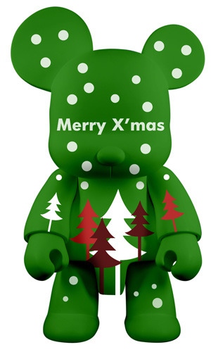 X'mas Bear Qee - Green Version