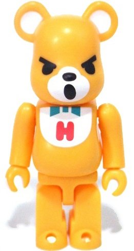 Hysteric Bear - Secret Be@rbrick Series 20 figure by Hysteric Glamour, produced by Medicom Toy. Front view.