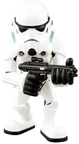 Stormtrooper - VCD No.39 figure by H8Graphix, produced by Medicom Toy. Front view.