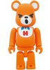 Hysteric Bear Be@rbrick 100% - Orange