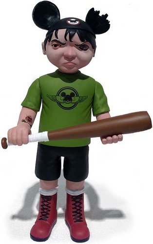 Mouseketeer Wil figure by Bob Dob, produced by 3D Retro. Front view.