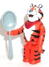 Tony the Tiger figure, produced by Medicom Toy. Front view.