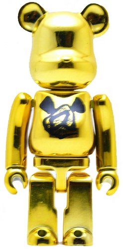 Basic Be@rbrick - @  figure, produced by Medicom Toy. Front view.