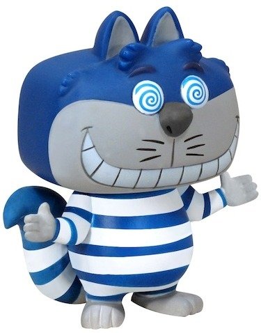 Chesire Cat - SDCC 12 figure by Disney, produced by Funko. Front view.