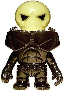 Real x Nibbler - Zargonite figure by Realxhead X Onell Design X The Tarantulas, produced by Realxhead. Front view.