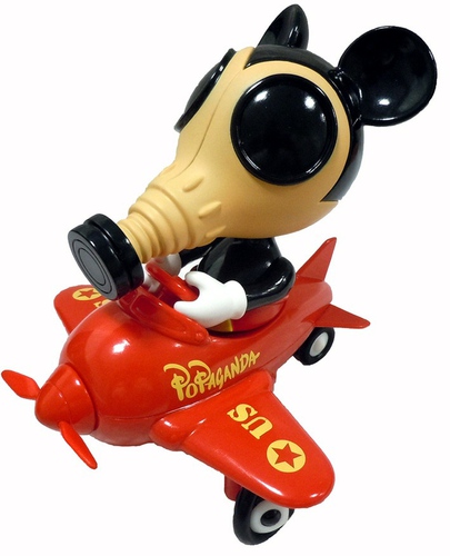 Mousemask Murphy in Airplane - Red Baron