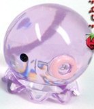 Takochu - Clear Purple figure, produced by Pine Create. Front view.