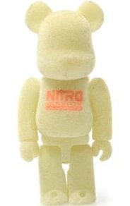 Nitro - Secret Be@rbrick Series 15 figure, produced by Medicom Toy. Front view.