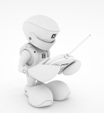 Quadrics 002 figure by Maxim Zhestkov, produced by Kaching Brands. Front view.