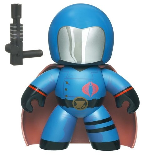 Cobra Commander figure, produced by Hasbro. Front view.