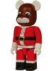 Santa X'mas Twin Be@rbrick 100% 2004