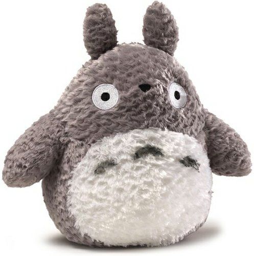 Totoro 9 figure by Gund, produced by Studio Ghibli. Front view.