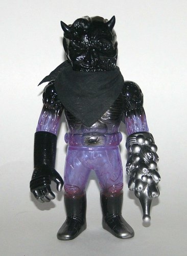 Necromon Black & Purple figure by LAmour Supreme, produced by Realxhead. Front view.