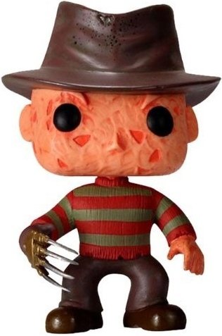 POP! Movies - Freddy Krueger figure by Funko, produced by Funko. Front view.