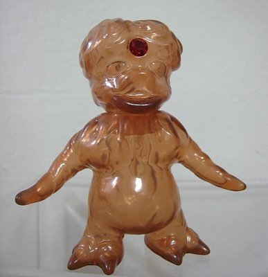 Nougaki - Clear Amber figure by Naoki Koiwa, produced by Cronic. Front view.