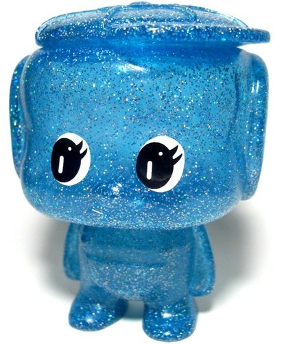 Fueki Kun - Blue Glitter figure by Monstock, produced by Monstock. Front view.