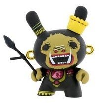 Xolotl 3 DunnyS figure by Saner, produced by Kidrobot. Front view.