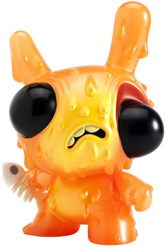 Meltdown - International Exclusive figure by Chris Ryniak, produced by Kidrobot. Front view.
