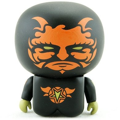 Boo Demon Unipo figure by Unklbrand, produced by Unklbrand. Front view.