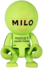 1960s Mr MILO - 7/11 Singapore Exclusive figure, produced by Play Imaginative. Front view.