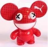 Deadmau5 Footlocker Exclusive figure by Deadmau5 X Footlocker, produced by Oddco Ltd. Front view.