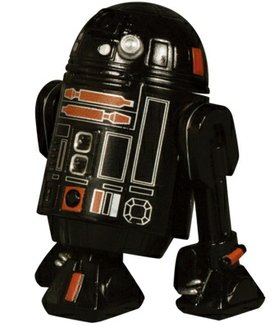 Imperial R2 Unit Kubrick figure by Lucasfilm Ltd., produced by Medicom Toy. Front view.
