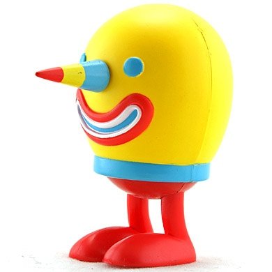 Baby Clown figure by Doma, produced by Kidrobot. Front view.