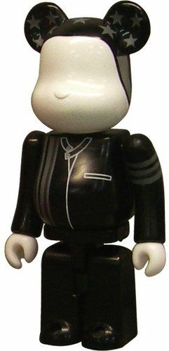 Conrad Leach - Artist Be@rbrick Series 14 figure by Conrad Leach, produced by Medicom Toy. Front view.