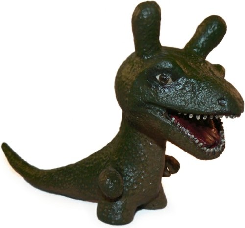 3 Dunny - D-Rex by Reet neet (R3) figure by Reet Neet (R3), produced by Kidrobot. Front view.