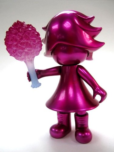 Shadow Zora figure, produced by Frombie. Front view.