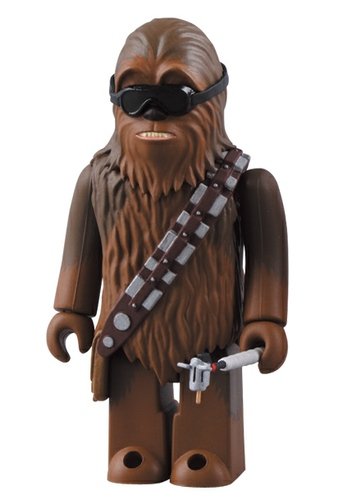 Chewbacca Mechanic figure by Lucasfilm Ltd., produced by Medicom Toy. Front view.