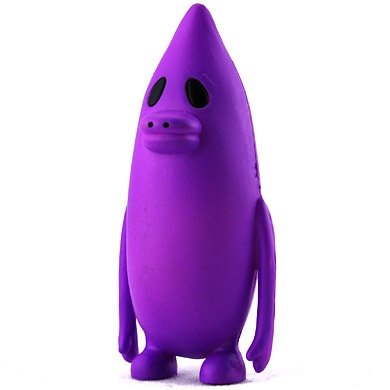 Murasaki figure by Devilrobots, produced by Kidrobot. Front view.