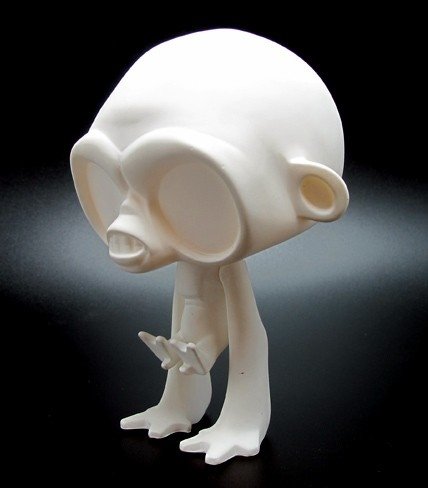 Chaos Monkey - DIY figure by Bunka, produced by Artoyz Originals. Front view.