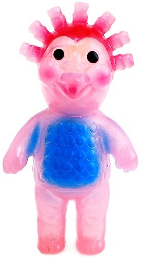 Mini Glutamine - Pink figure by Anraku Ansaku, produced by Anraku Ansaku. Front view.