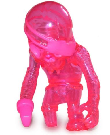 SkullPirate - Its A Girl figure by Pushead, produced by Secret Base. Front view.