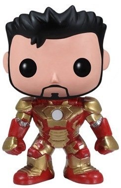 Iron Man 3 - Tony Stark POP! - SDCC 2013 figure by Marvel, produced by Funko. Front view.