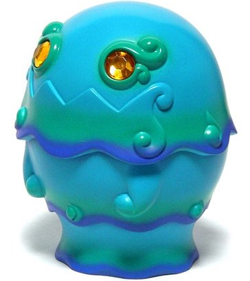 Umikozo (ウミコゾウ) - Blue (diamond eyes) figure by Juki, produced by One-Up. Front view.