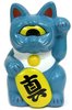 Mini Fortune Cat - Blue