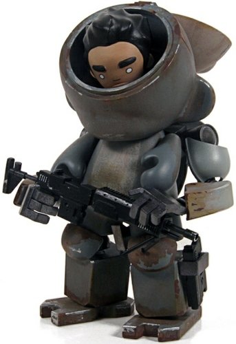 Freelance Militia 1 figure by Rohby. Front view.